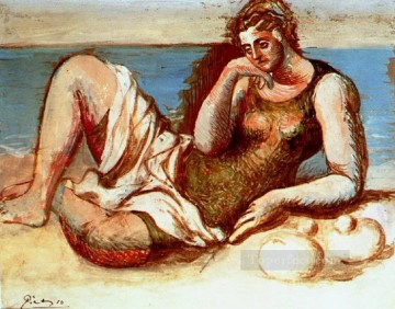 Desnudo Painting - Baigneuse 1908 Desnudo abstracto